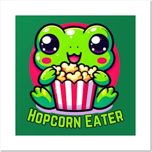 Popcorn frog for movie Posters and Art